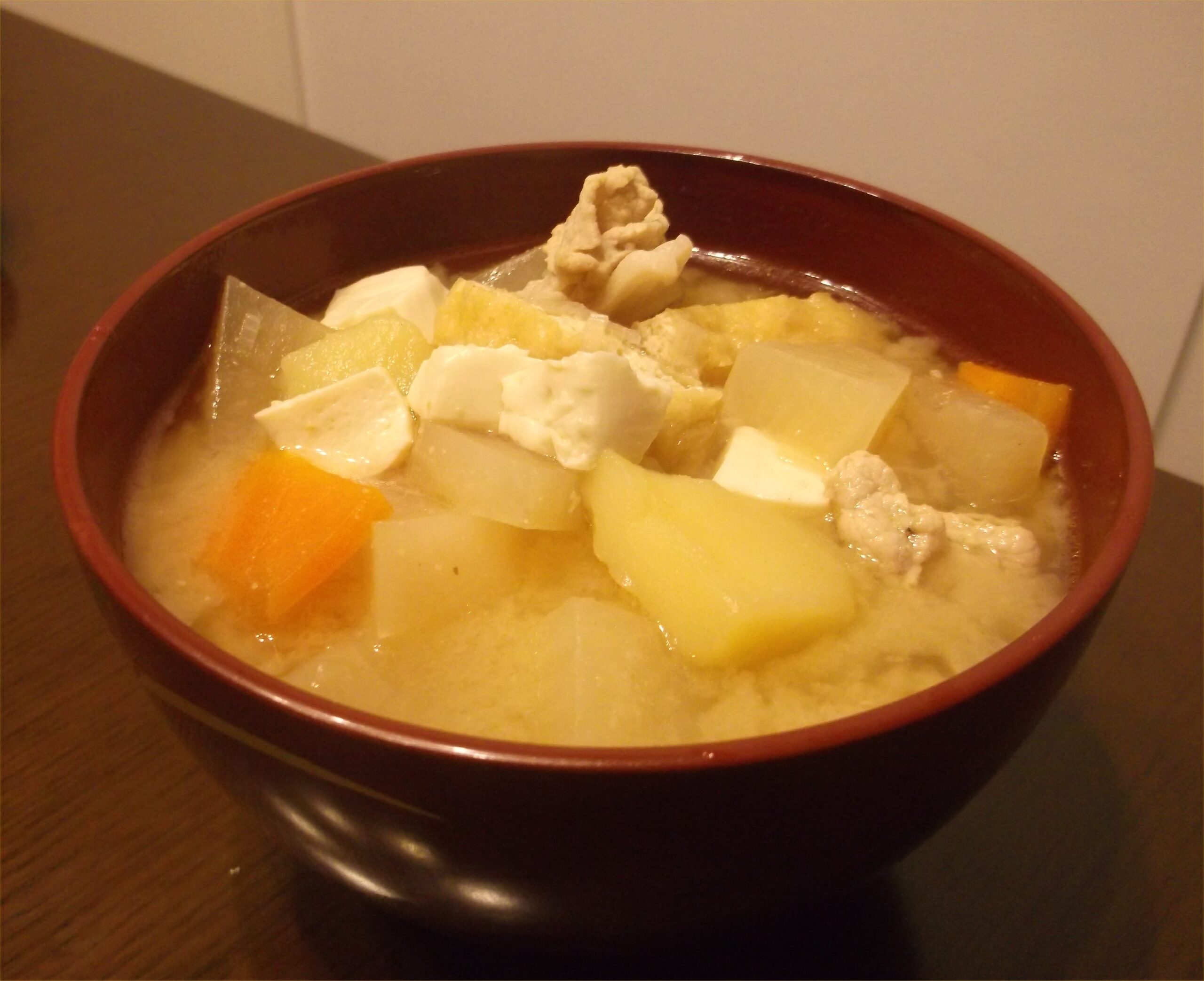 ためしてガッテン流の美味しい豚汁